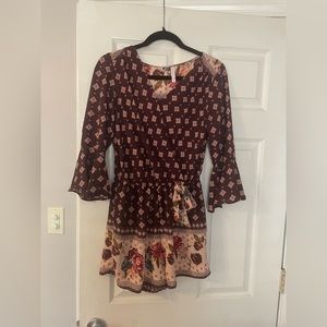Xhilaration flowy romper